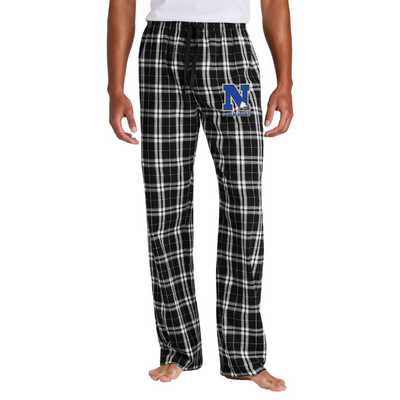 Norwell Swimming - Pantalón de franela a cuadros unisex (DT1800)