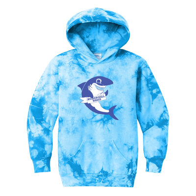 Escuela Primaria Mullen-Hall - Sudadera con capucha tie-dye para jóvenes (PC144Y)