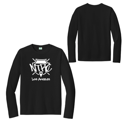 Night Terrors Run Crew x Los Angeles Marathon - "Run In" Adult Unisex Long Sleeve Performance Tee