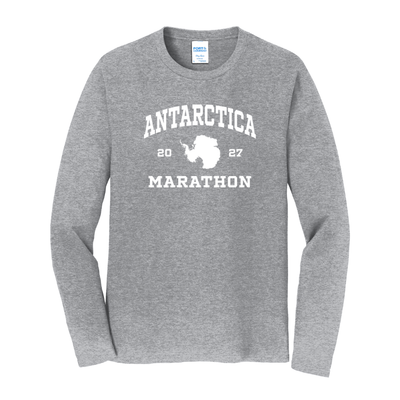 Antarctica Marathon 2027 - Adult Unisex Long Sleeve Tee (PC450LS)