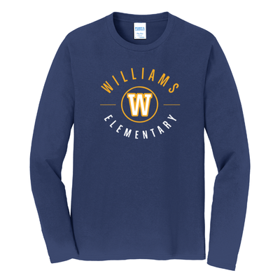 Williams Elementary School - Adult Long Sleeve Tee (PC450LS)