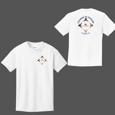Sé inclusivo - Camiseta favorita de los fans para jóvenes (PC450Y)