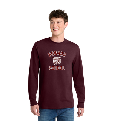 Howard School - West Bridgewater-Long Sleeve Core Blend Tee (PC55LS)