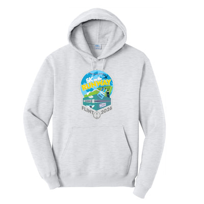 Crim - 5K on the RUNway - Sudadera con capucha de polar unisex para adultos (PC78H)