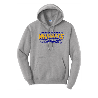 Sudadera con capucha de polar unisex para campo a través y tiro con arco de Downingtown West (PC78H)