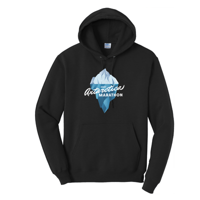 Antarctica Marathon 2027 - Unisex Fleece Pullover Hooded Sweatshirt (PC78H)