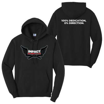 Impact Running Club - Unisex Fleece Pullover Hooded Sweatshirt (PC78H)