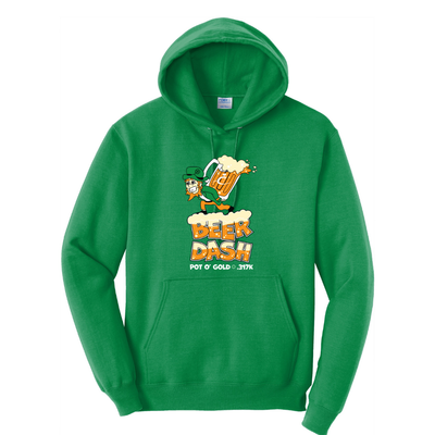 Sudadera unisex con capucha de polar "Live In" de Crim Pot O' Gold 2026