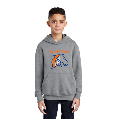 Keefe Tech - Sudadera con capucha de polar para jóvenes (PC90YH)