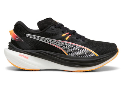 PUMA Deviate Nitro 3 para mujer - PUMA NEGRO-RESPLANDOR-SUN STREAM