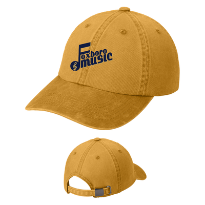 Foxboro Music - Garment Washed Baseball Cap (PWU)