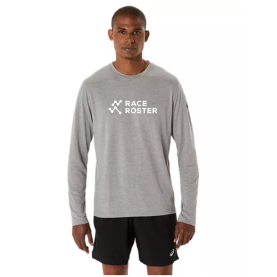 Race Roster - Camiseta ASICS PR de manga larga triblend para hombre (2011D378) (RR-02 FC)