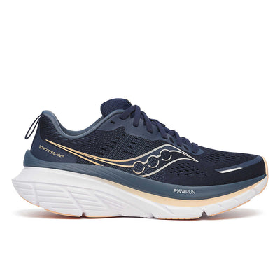 Saucony Guide 18 para mujer - Azul marino albaricoque