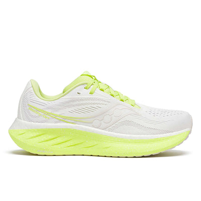 Women's Saucony Ride 18 - White Sunny