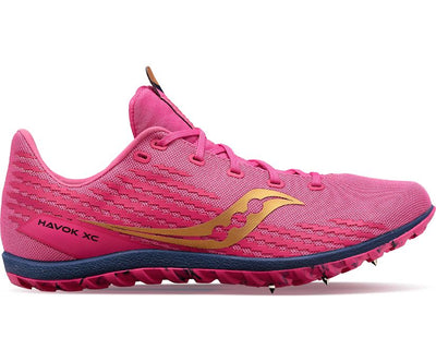 Saucony Havoc XC 3 Spike - Zapatillas de clavos para mujer, color índigo (S19074-41-650)