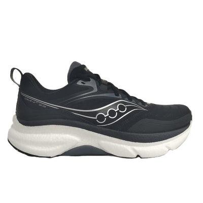 Men's Saucony Omni St 23 - Black Silver Wide
