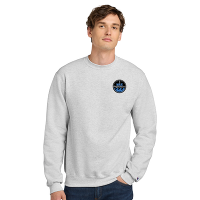 Sudadera con cuello redondo Powerblend® Champion® de Walpole Softball (S600)