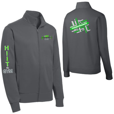 HIIT The Gym - Chaqueta polar con cremallera completa Sport-Tek® Sport-Wick® (ST241)