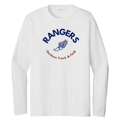 Camiseta deportiva de manga larga para hombre de Westborough Track & Field (PC380LS)