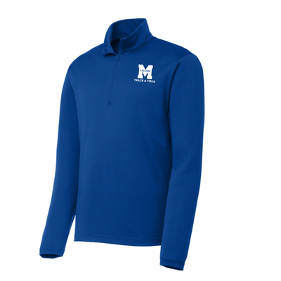 Mashpee Track & Field - Men's Performance Quarter-Zip (ST357)