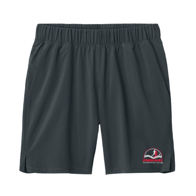 Parkway Running Club - Pantalón corto Sport-Tek® Repeat de 18 cm para hombre (ST485)