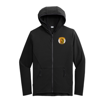 Media Maratón Crim Halloween Hustle 2026 - Chaqueta con capucha y cremallera completa para hombre "Run In"