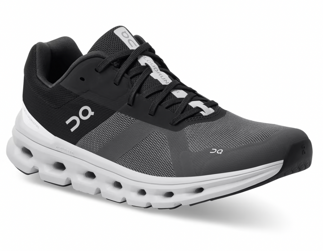 On Mens Cloudrunner Wide- Eclipse/Frost (56.99012)