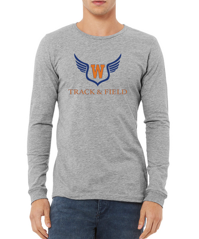 Camiseta de manga larga unisex de atletismo Walpole (3501CVC)
