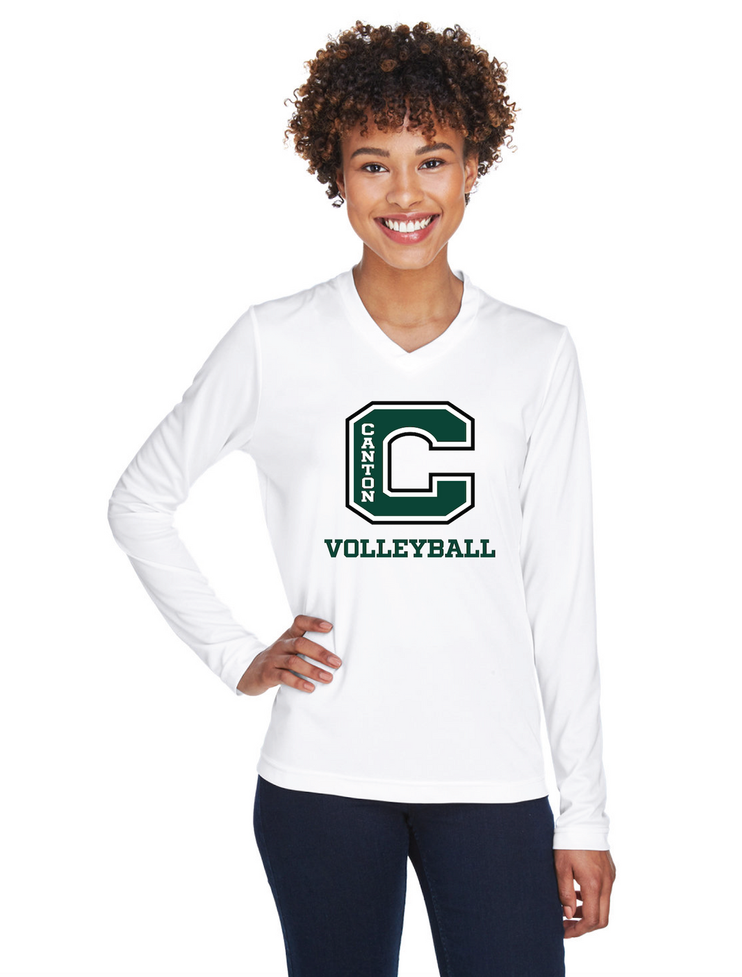 Canton Volleyball Zone Performance Long-Sleeve (TT11WL)