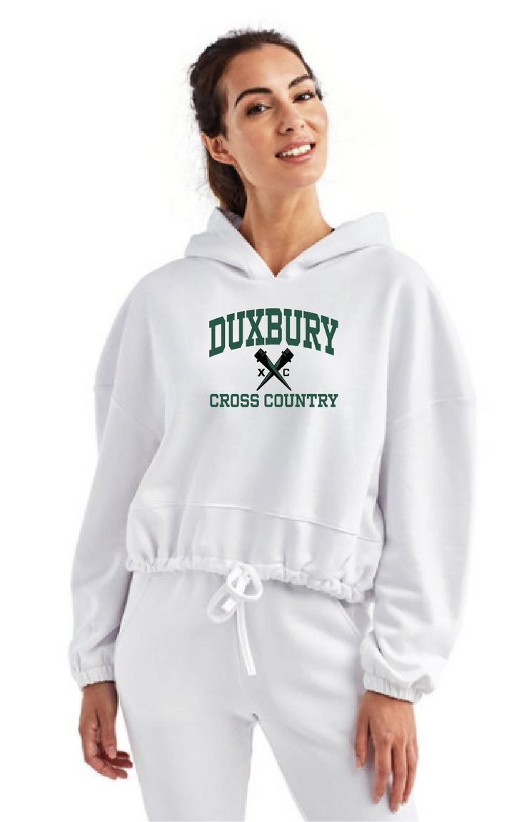 Duxbury Cross Country Womens Cropped Maria Hoodie (TD085)