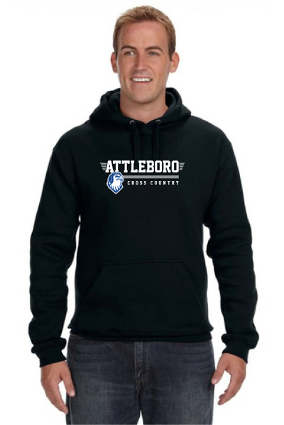 Sudadera con capucha premium de Attleboro Cross Country (JA8824)