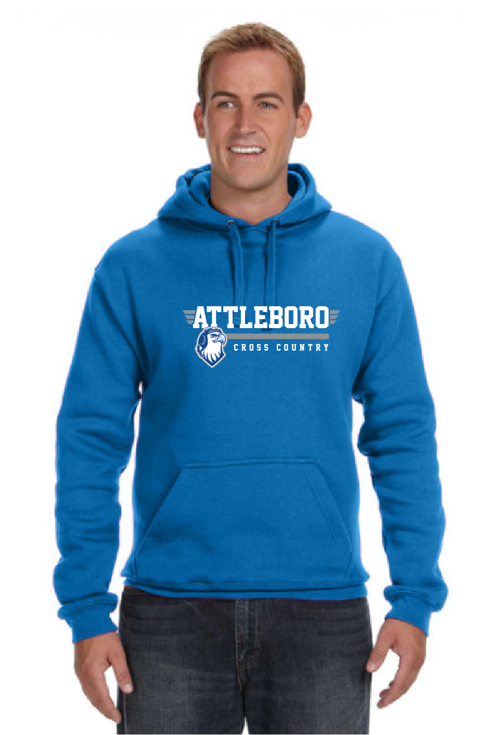Attleboro Cross Country Premium Pullover Hooded Sweatshirt (JA8824)