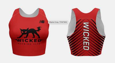 Wicked Running Club - Camiseta corta NSpire para mujer (TFWT952)
