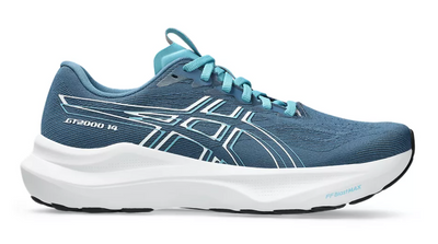 Womens ASICS GT-2000 14- Winter Sea/White