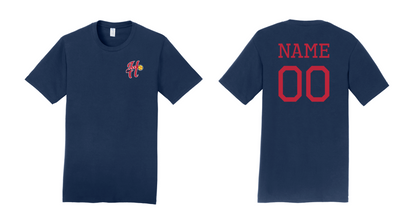 Camiseta de tiro oficial de baloncesto juvenil Walpole Camiseta de manga larga unisex para jóvenes Zone Performance (TT11YL)