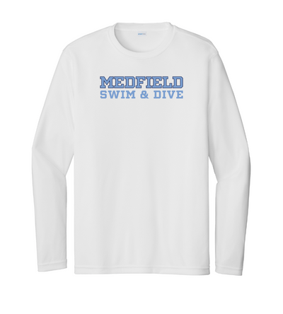 Mefield Swim & Dive - Men's Performance Long Sleeve Tee (ST350LS)