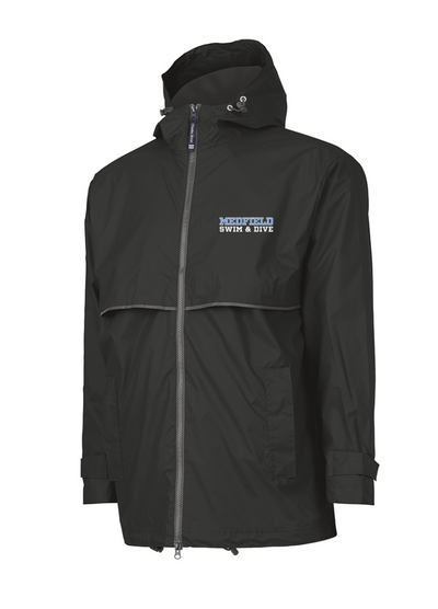 Medfield Swim & Dive - Men's New Englander Rain Jacket (9199)