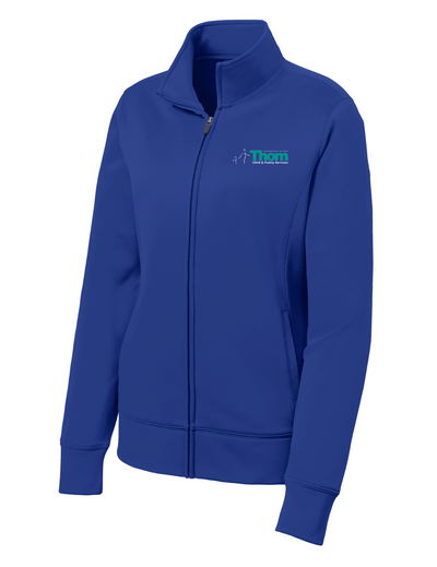 Thom Child and Family Services - Women's Sport-Wick Fleece Full-Zip Jacket (LST241)