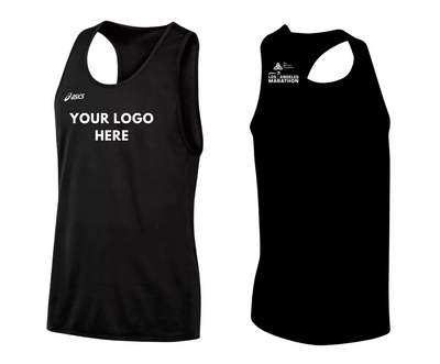Socios y patrocinadores del Maratón de Los Ángeles ASICS 2026 - Camiseta sin mangas ASICS Rival II para hombre (TF3085)