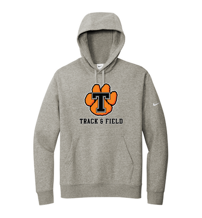 Sudadera con capucha y logo Nike Club Fleece Sleeve del equipo Bishop Fenwick XC (NKDR1499)