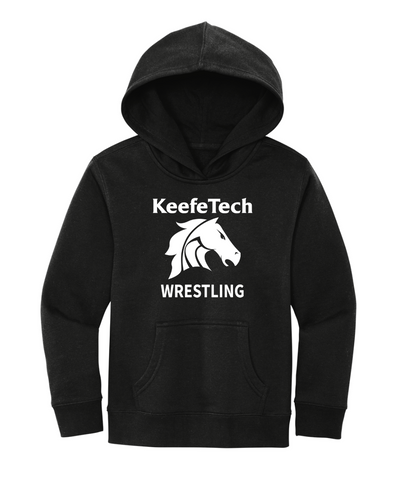 Sudadera con capucha de polar Keefe Tech Wrestling para jóvenes (DT6100Y)