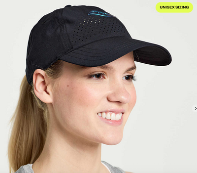 Saucony Outpace Petite Hat - Black - UNISEX