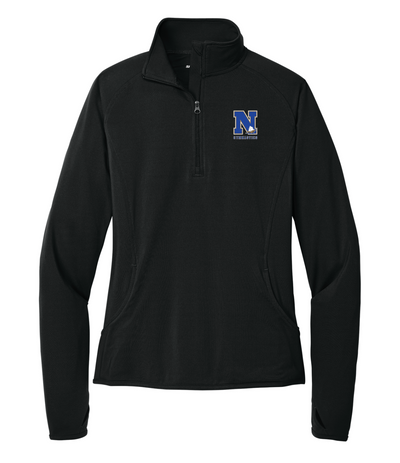 Norwell Gymnastics - Jersey de cremallera de 1/4 para mujer (LST850)