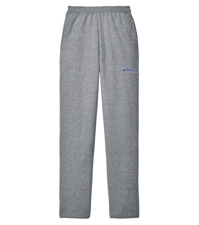Norwell Gymnastics - Pantalón deportivo unisex de forro polar (PC78P)