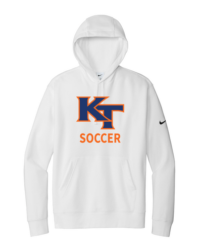Sudadera con capucha y logo Nike Club Fleece Sleeve del equipo Bishop Fenwick XC (NKDR1499)