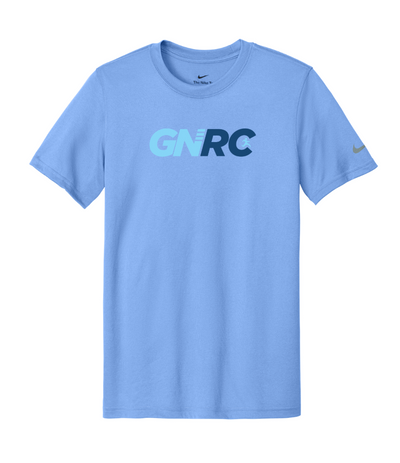 Maratón de la Antártida - Camiseta Nike Team rLegend para hombre, Negra (NKDX8734)