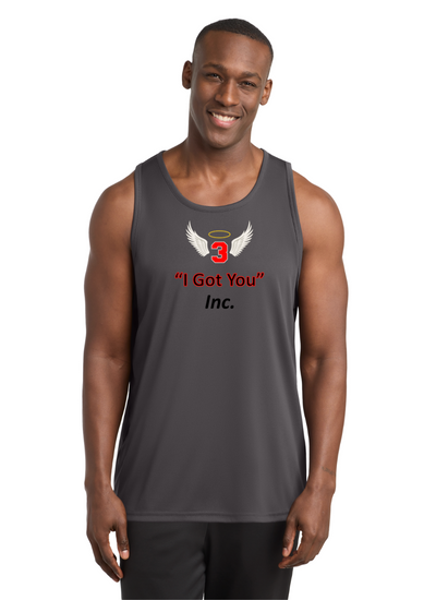 Impact Running Club - Camiseta de tirantes para competición masculina (ST356)