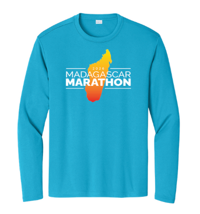 Madagascar Marathon - Men's Long Sleeve UPF 50 Performance Tee (ST350LS)