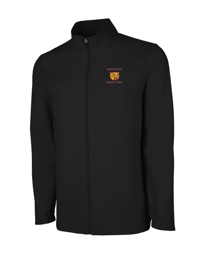 Parkway Running Club - Chaqueta elástica con cremallera completa Lexington para hombre de Charles River (9614)
