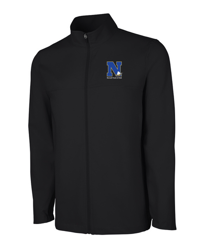 Parkway Running Club - Chaqueta elástica con cremallera completa Lexington para hombre de Charles River (9614)